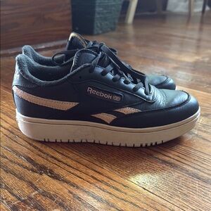 Reebok Black and light pink Sneakers W8